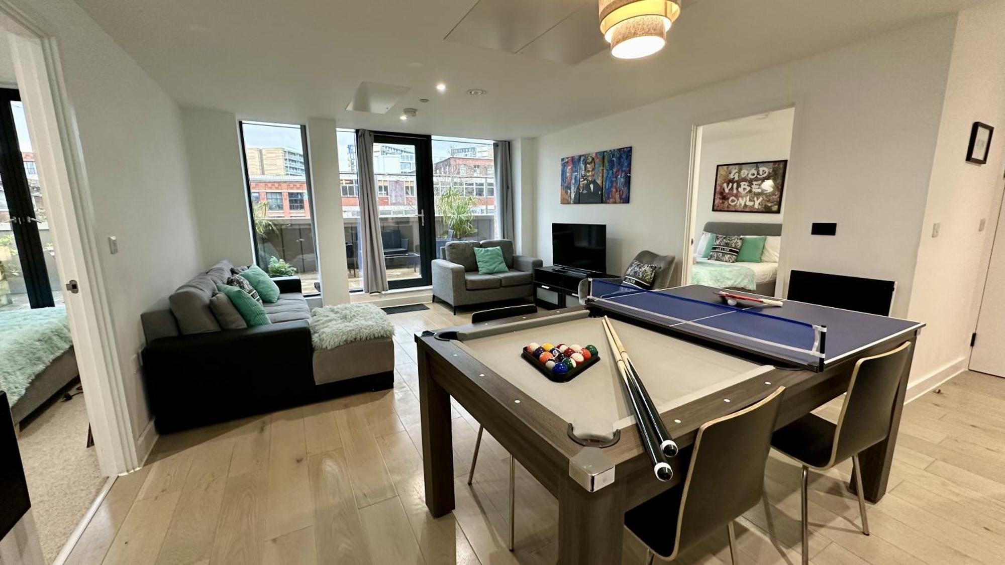 Lux Livin' Apartments - Luxury 2 Bed Apartment With Sky Garden Mánchester Exterior foto