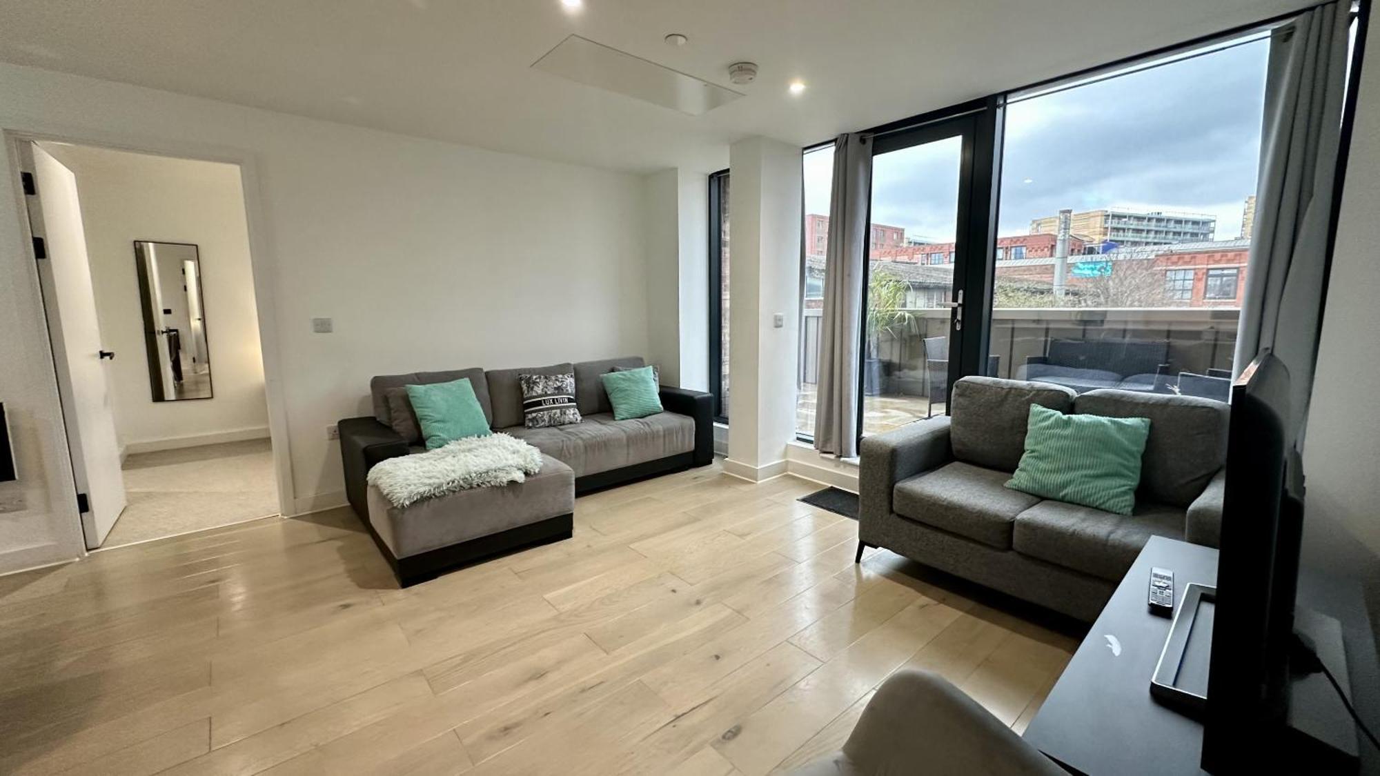 Lux Livin' Apartments - Luxury 2 Bed Apartment With Sky Garden Mánchester Exterior foto