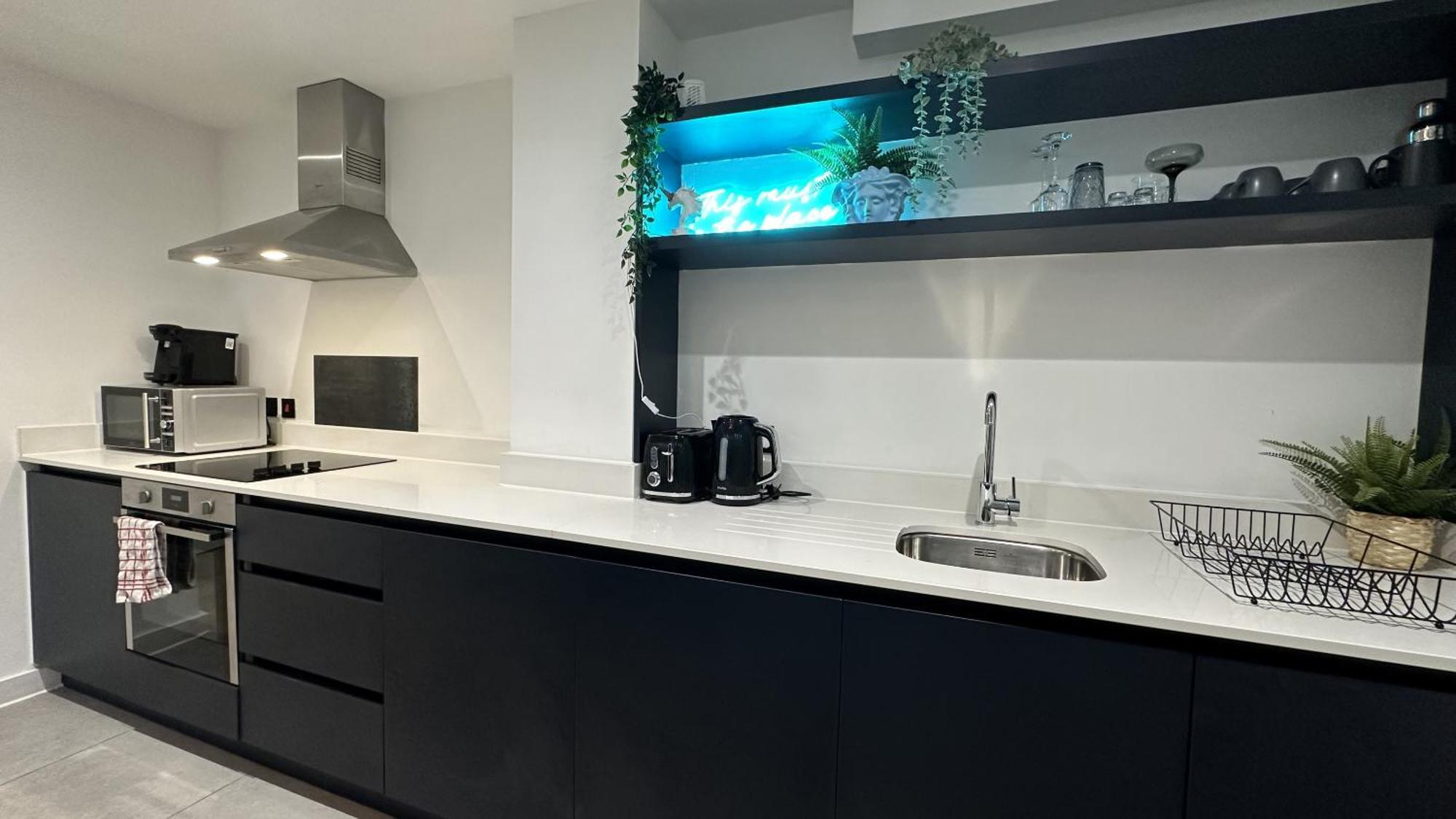 Lux Livin' Apartments - Luxury 2 Bed Apartment With Sky Garden Mánchester Exterior foto