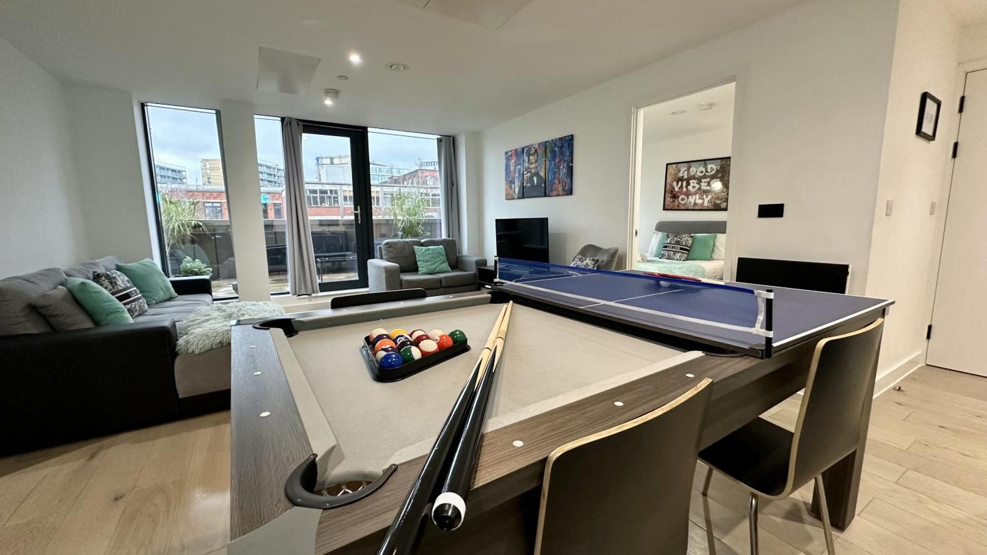Lux Livin' Apartments - Luxury 2 Bed Apartment With Sky Garden Mánchester Exterior foto