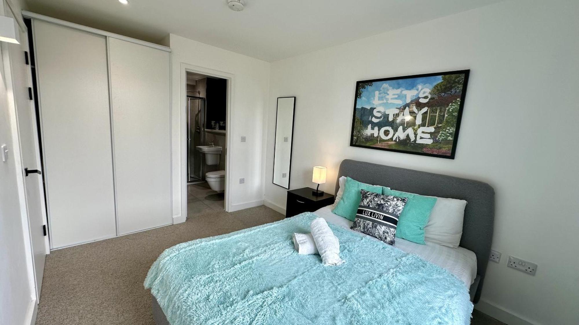 Lux Livin' Apartments - Luxury 2 Bed Apartment With Sky Garden Mánchester Exterior foto