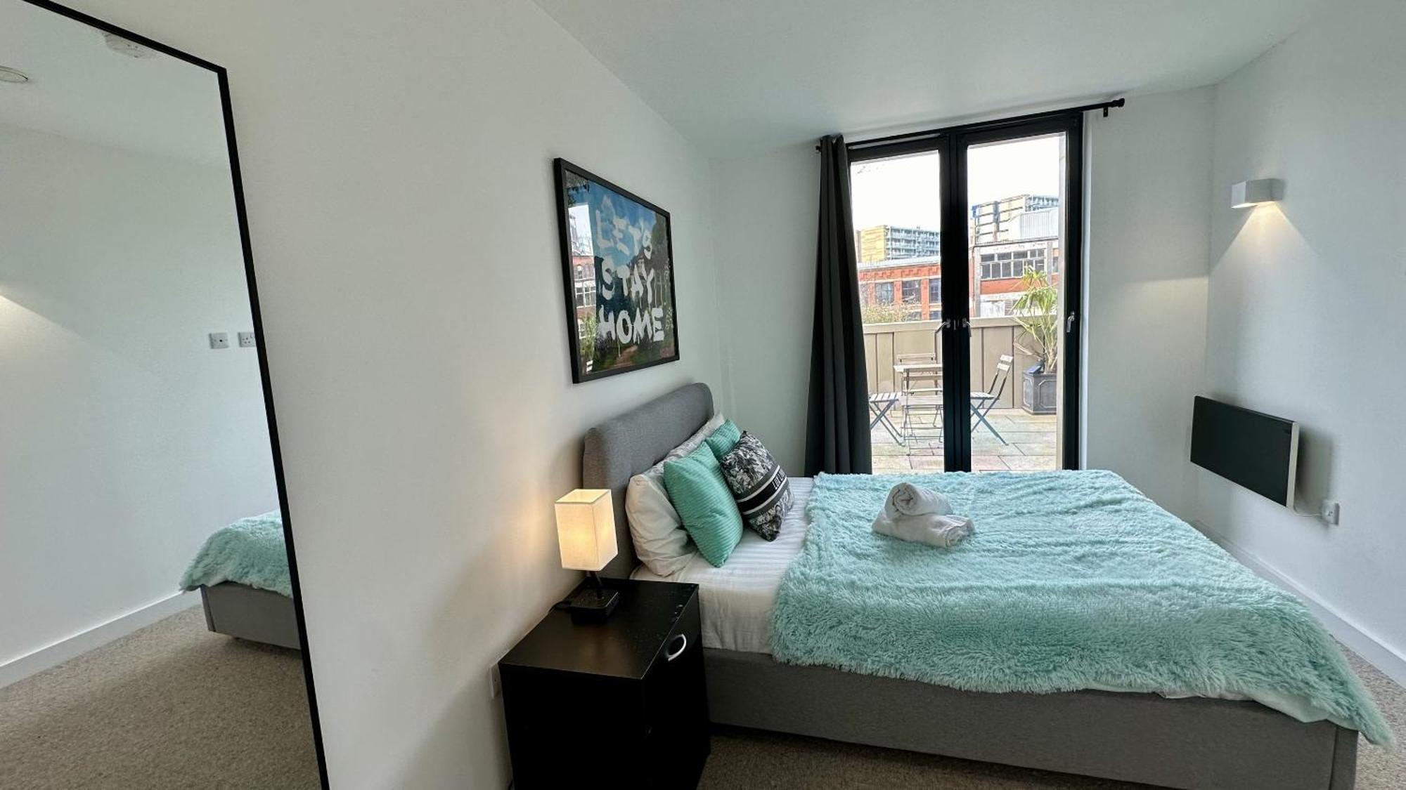 Lux Livin' Apartments - Luxury 2 Bed Apartment With Sky Garden Mánchester Exterior foto